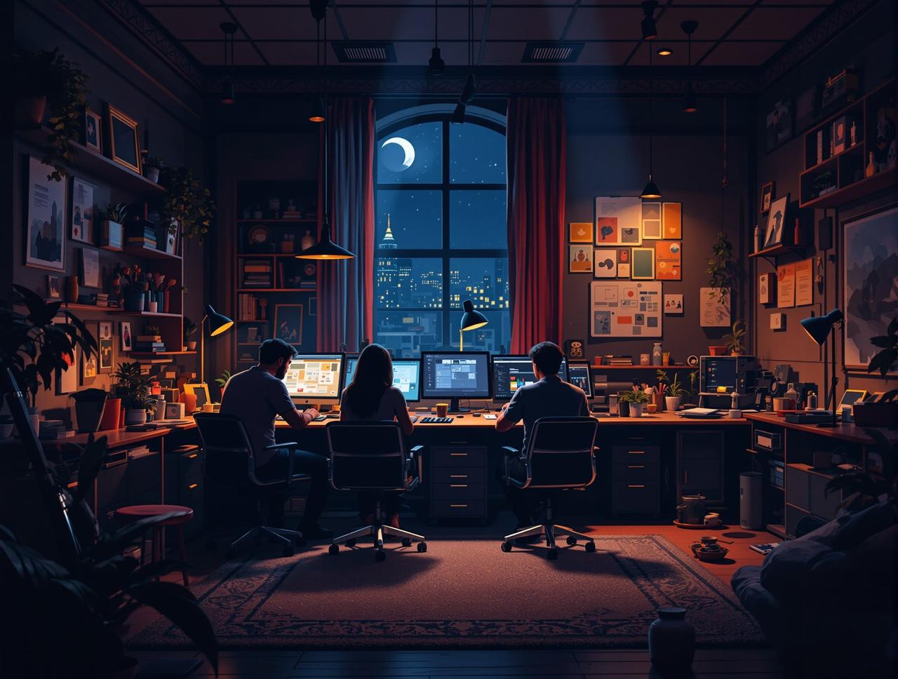 百灵短剧官网品牌故事 - 创作团队的温暖工作室
